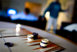 Evening Activity for Residents of Men's Shelter